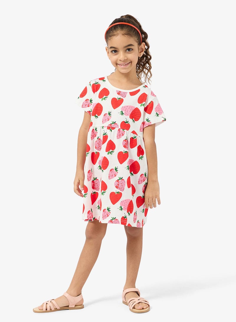 Pinata Heart Print Summer Dress - Image 1